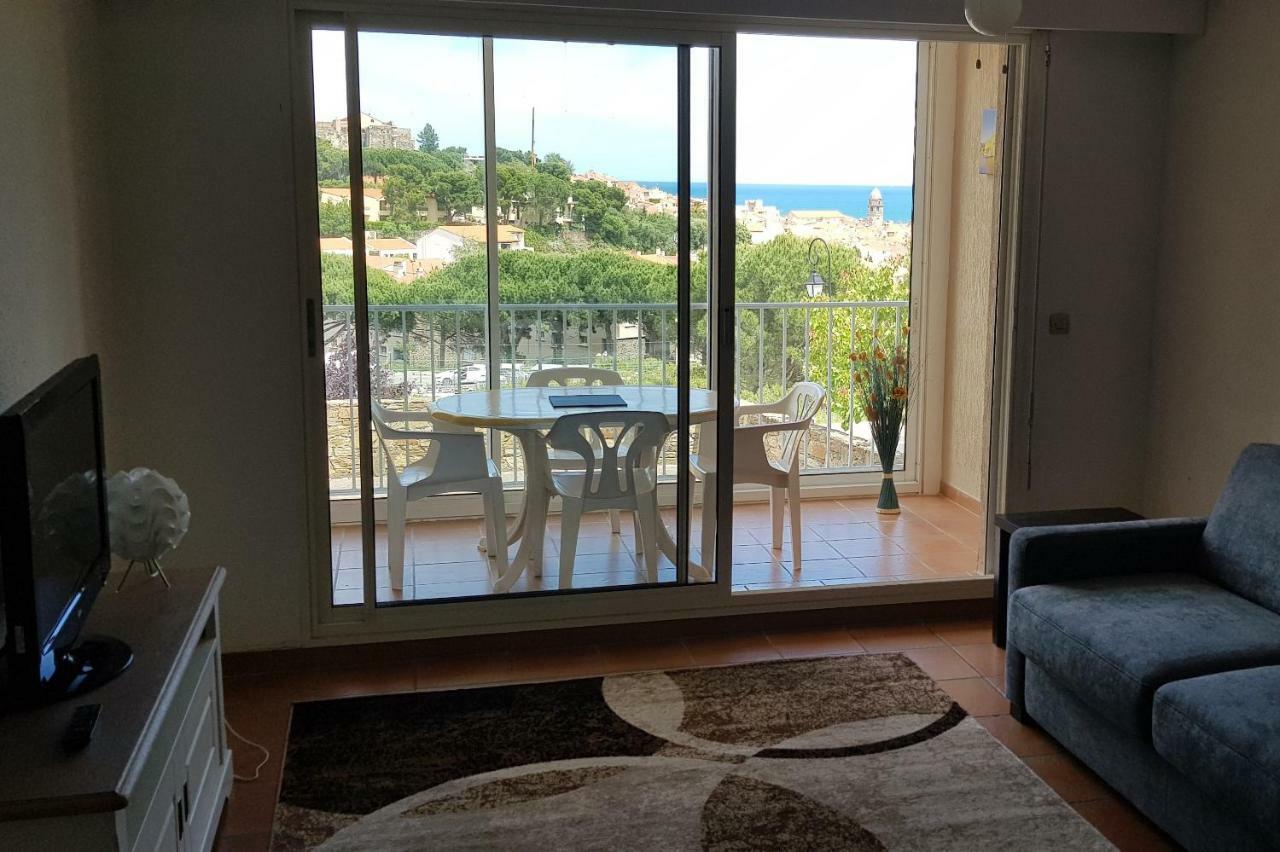 3Amb31 - Studio Pour 3 Personnes Avec Magnifique Vue Sur La Baie Collioure Kültér fotó